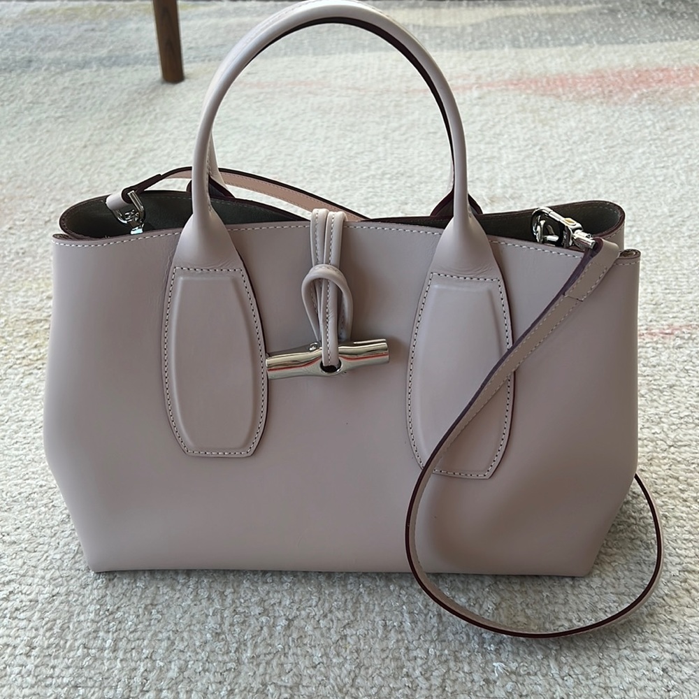 Longchamp Roseau handbag medium size